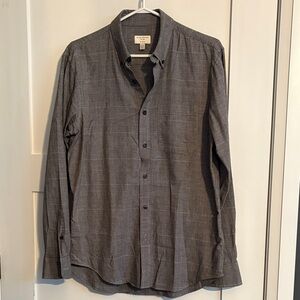 Club Monaco Charcoal Button-Down Shirt